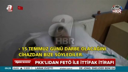 PKK'lı teröristten FETÖ itirafı!