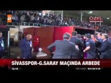 Sivasspor - Galatasaray maçında arbede - atv Ana Haber