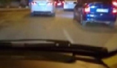 Bağdat Caddesi'nde hız, ihlal ve kaza... O anları çekip paylaştılar
