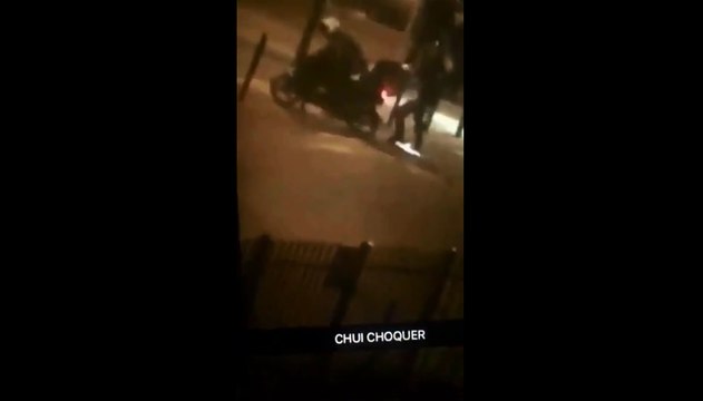 Un livreur agressé par la police dans la cité des indes.