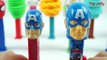 Pez Candy Dispenser Play Doh Surprise Toys! Play Chupa Chups PopUps! and Learn Colors with Ballons