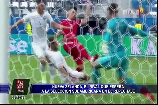 Nueva Zelanda es el rival que espera a la selección sudamericana en el repechaje