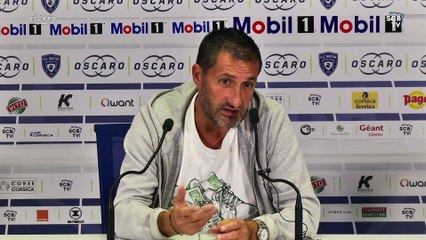 Bastia-Casinca : Conf. d'avant-match de S. Rossi