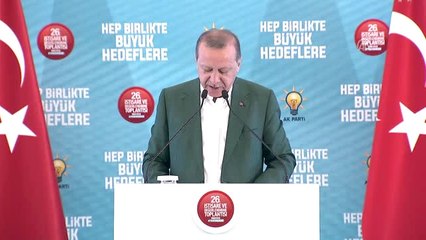 Cumhurbaşkanı Erdoğan: "İşsizlik Oranlarında Ciddi Bir Düşüş Yakalayamadık"