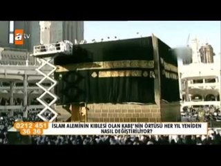Kabe'nin örtüsü nasıl değiştiriliyor? - atv