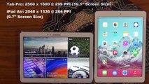 iPad Air vs Samsung Galaxy Tab Pro 10.1 Full Comparison