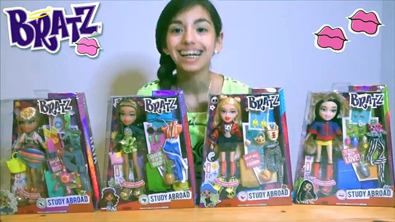 Bratz Study Abroad Dolls Yasmin, Chloe Raya & Jade | KidToyTesters