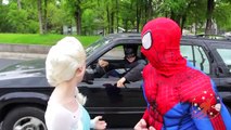 Spiderman, Frozen Elsa, Batman Prank Fun!!- in Real Life Superheroes for Kids Compilation :) #5