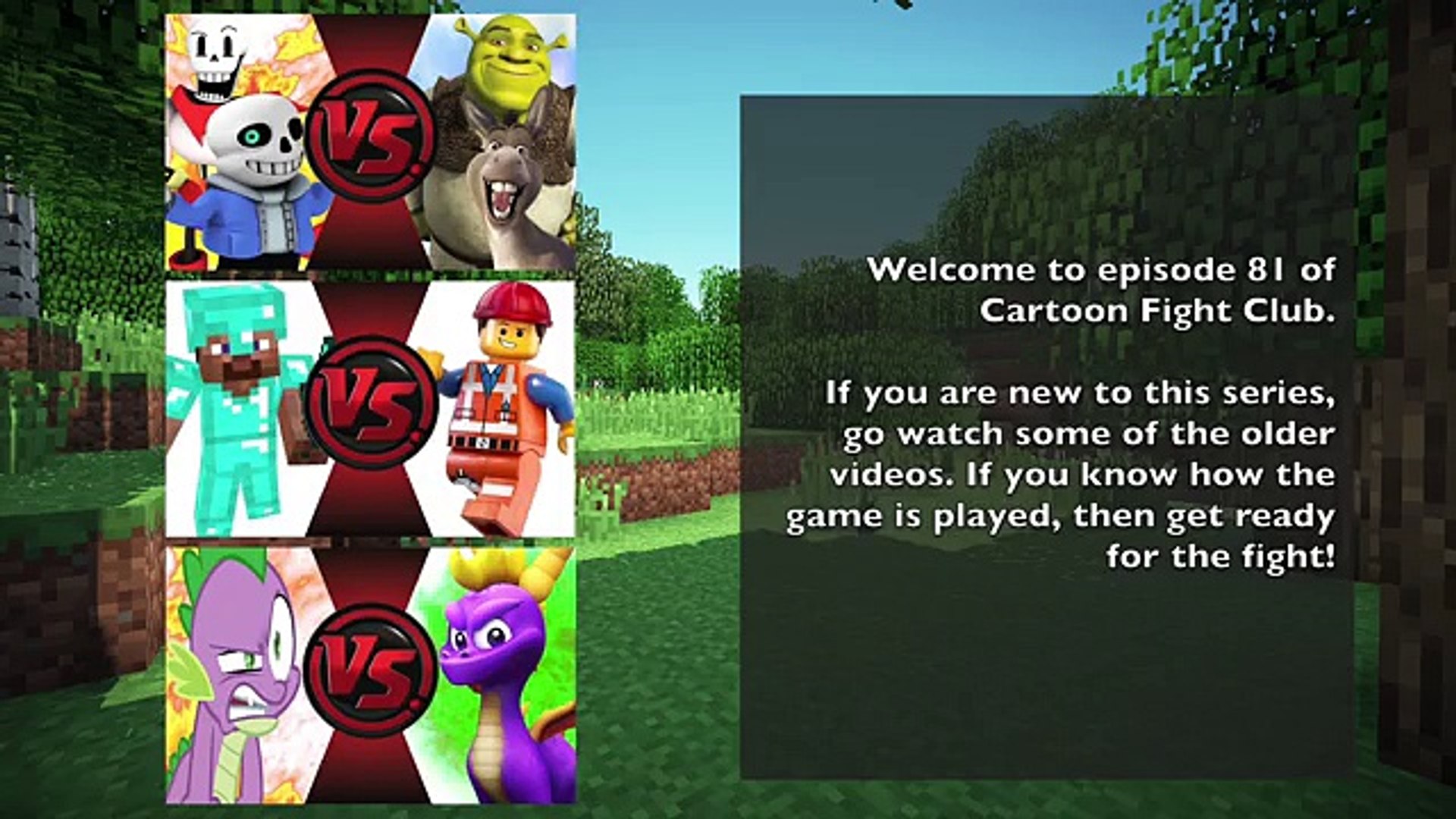 Minecraft Steve Vs Roblox Noob Cartoon Fight Club Episode 81 影片 Dailymotion - cartoon fight club roblox vs minecraft