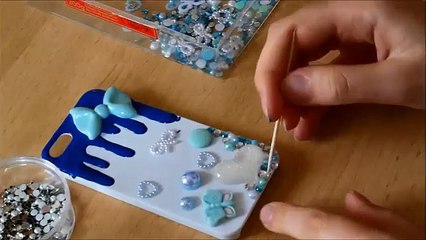 DIY/ Bling Phone Case/ Decoden/ Tutorial