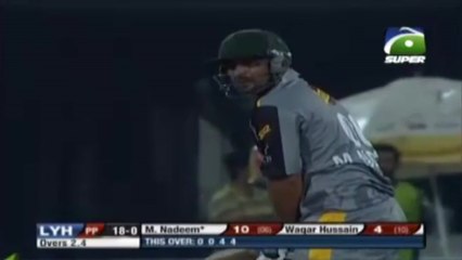 Mohammad Nadeem 57 off 37 balls for Layyah in 2017 Rising Stars tournament