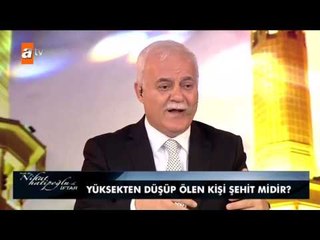 Yüksekten düşüp ölen kişi şehit midir? - atv