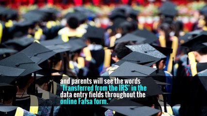 Fafsa Student Aid Form Available, Along With I.R.S. Data Tool