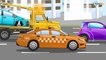 The Tow Truck helps The Little Car | Service & Emergency Vehicles | Trucks Cartoons for children