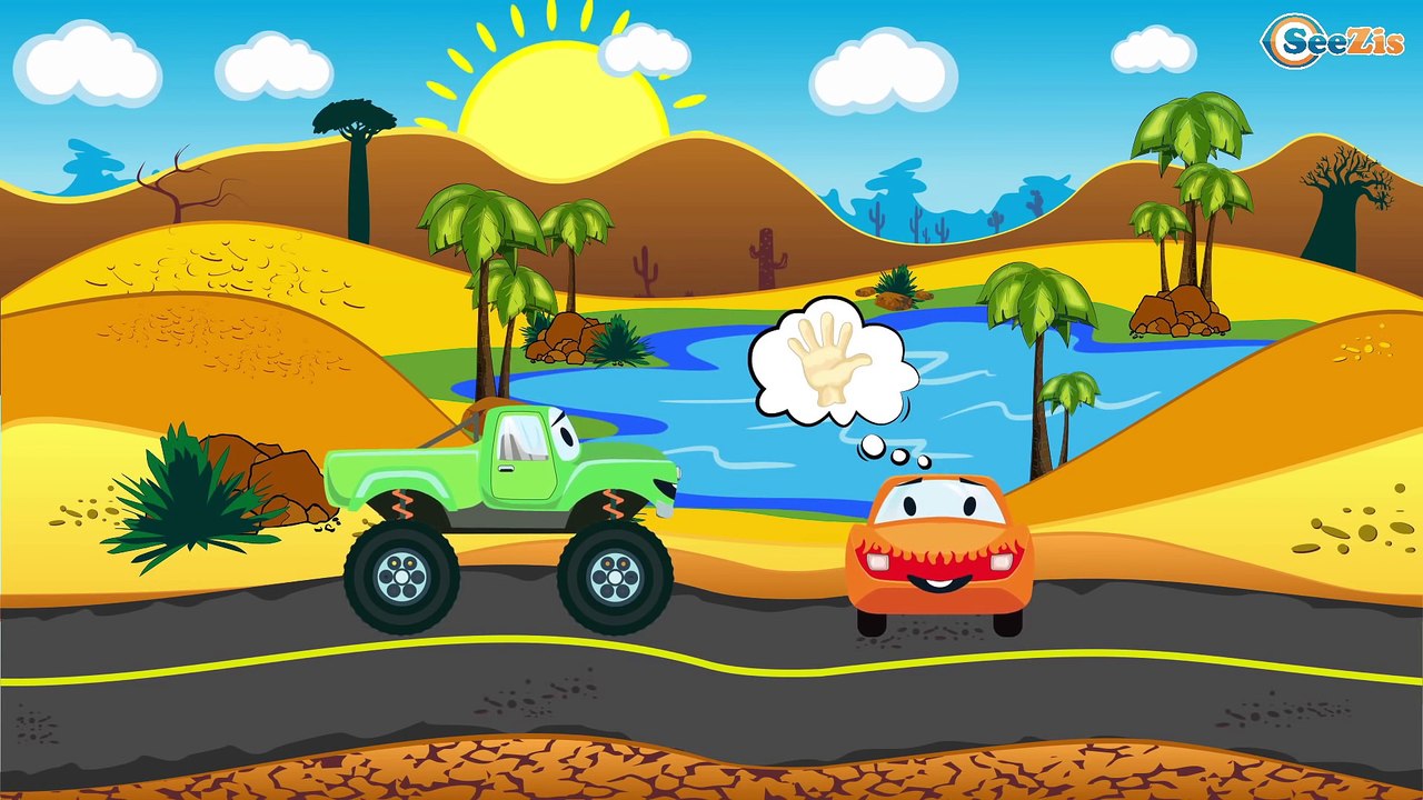 The Police Car + 1 Hour kids videos compilation | Service & Emergency Vehicles | Trucks for children