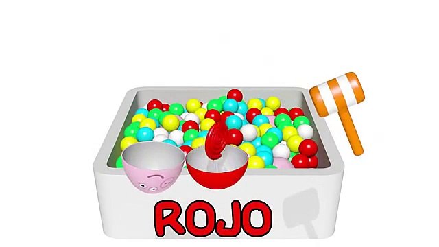 Helados de Colores y Huevos sorpresa 3D - Juegos para niños para Aprender los colores