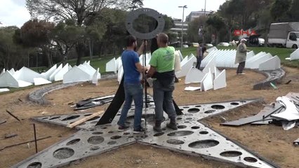 Şehitler Tepesi'ne Şehitler Anıtı Yapılıyor