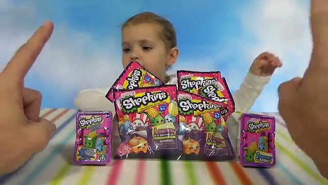 Шопкинсы пакетики с игрушкой сюрприз распаковка Shopkins surprise blind bags with toys
