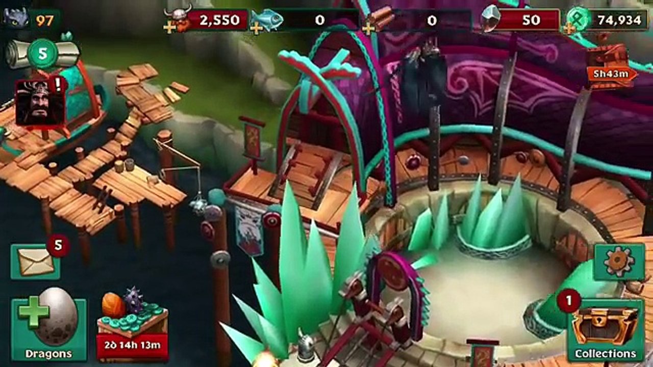 Dragons: Rise of Berk - TREKKING TOOTHLESS