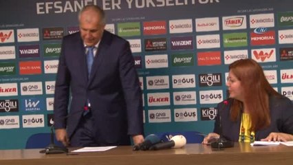 Zeljko Obradovic: "Sezon Başına Göre Fena Bir Başlangıç Değildi"