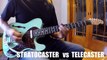 Stratocaster vs Telecaster - Tone Comparison!