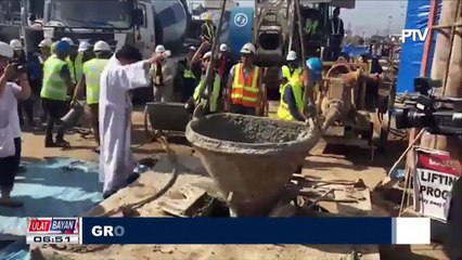 Groundbreaking ng MRT-7, isinagawa