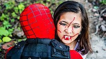 Spider Man and Elsa - Siêu Nhân NGƯỜI NHỆN vs Siêu Nhân GAO - Nhiệm Vụ Đặc Biệt #153_1
