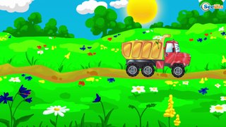 Carritos - Camiónes infantiles -  Vídeos de colores para niños en español - Vehículos Agrícolas