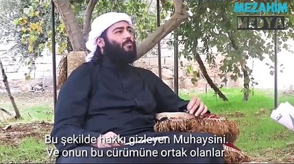 mürcie sahawe-et ke-efir mühaysiniyi tekfiyr etmeyenleride tekfiyr edin el-lehin düşmanı diynsizler