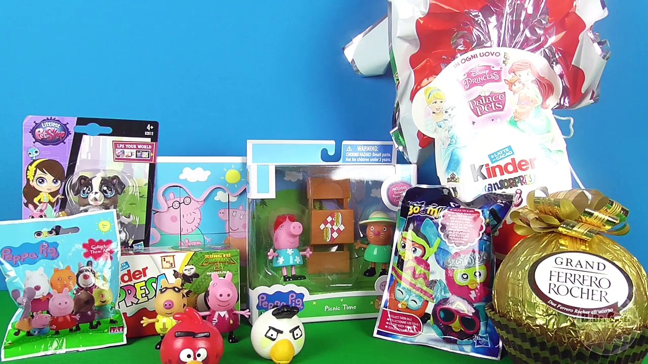 Unboxing Toys Surprise Eggs & Packs · Peppa Pig, Littlest Pet Shop, Kinder Gran, Angry Birds Mashems