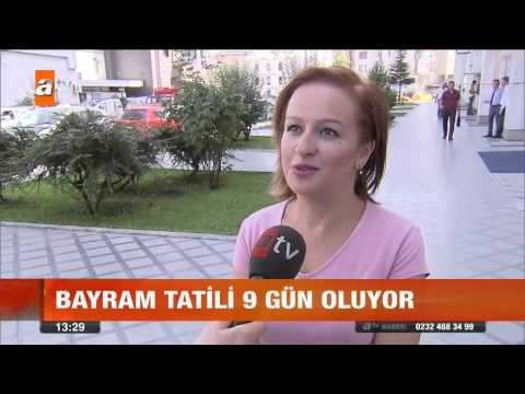 Bayram tatili 9 gün oluyor - atv Gün Ortası Bülteni
