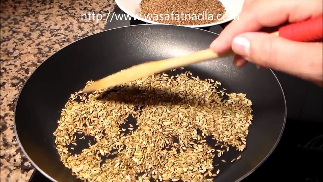 عمل سلو او السفوف بطريقة مغربية متوازنة الشيف نادية Sellou /sfouf marocain