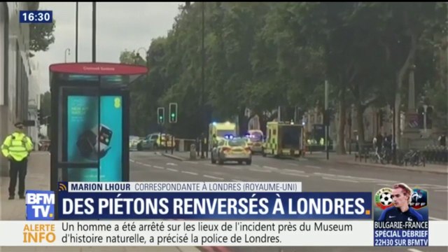 Londres: un homme arrêté après avoir percuté des piétons, plusieurs personnes blessées