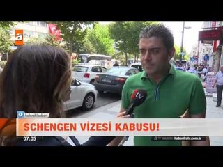Shengen vizesi kabusu - atv Kahvaltı Haberler