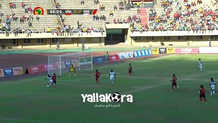 ضربة جزاء لم تحتسب لصالح غانا امام اوغندا