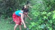 Wow! Children Catch A Big Snake With Bare Hand - How To Catch Snake In Cambodia (3)