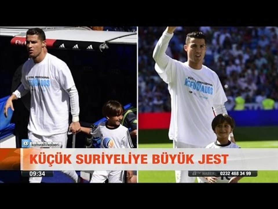 Ronaldo'dan Avrupa'ya insanlık dersi - atv Kahvaltı Haberleri