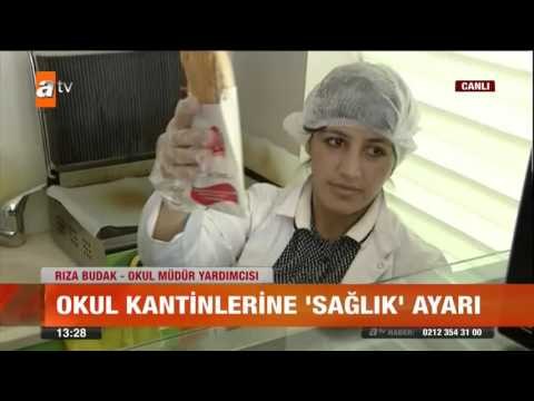 Okul kantinlerine sağlık ayarı - atv Gün Ortası Bülteni