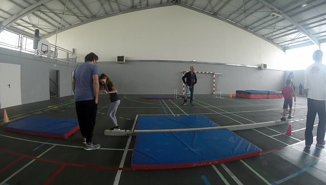 Tests physiques et techniques à Salindre