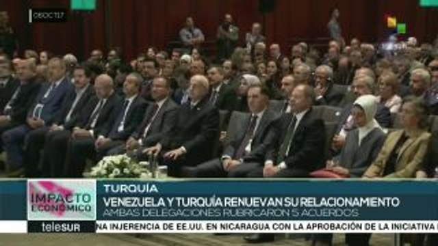 Venezuela y Turquía afianzan lazos de amistad y cooperación