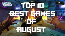 Top 10 Best Games Of August 2016 for Android/iOS! [AndroGaming]