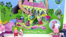 Peppa Pig Castle Dough Set Play Doh Pâte à modeler Château de Princesse Peppa