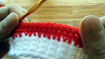 Cappello di Babbo Natale per Amigurumi | How to crochet a Santa Claus hat