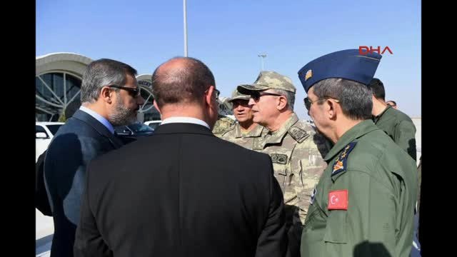 Komutanlar Suriye Sınırında