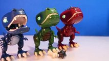 MIPOSAUR vs ZOOMER Robotic Dinosaur Toy | Pet Dino Fight | HOT Christmas Toys Toypals.tv