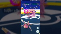 Pokémon GO Gym Battles 4 Gym Takeovers Shiny Gyarados Blissey Kingdra Scizor Espeon & more