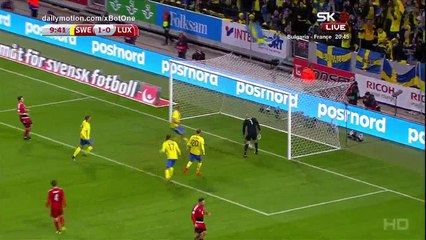 Andreas Granqvist penalty Goal HD - Sweden 1 - 0 Luxembourg - 07.10.2017 (Full Replay)