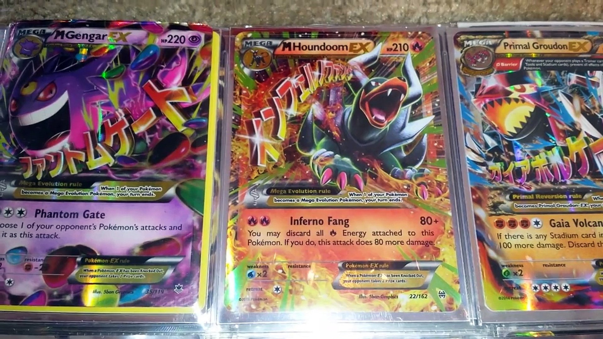 My Brothers Best Pokemon Cards Collection Album Of Megas Exes