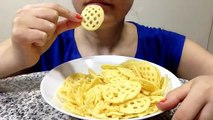 ASMR CRUNCHIEST SALTY POTATO CHIPS BOWL (Eating Show) Mukbang Snack! *Extreme Crunchy Eating Sounds*