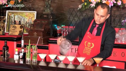 Barman cubano se corona "Rey de reyes" en el bar Floridita